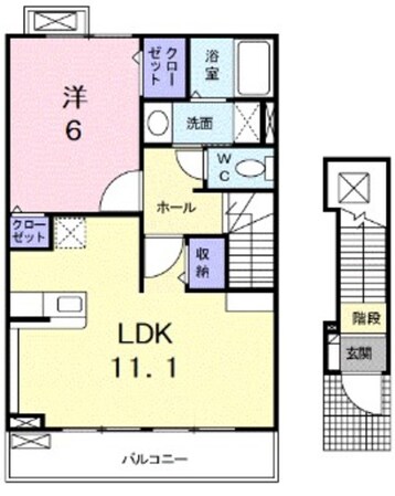 サンライズ テールの物件間取画像